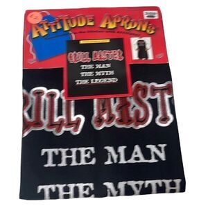 Men’s Grill Master Apron.” The Man The Myth The Legend”. New!